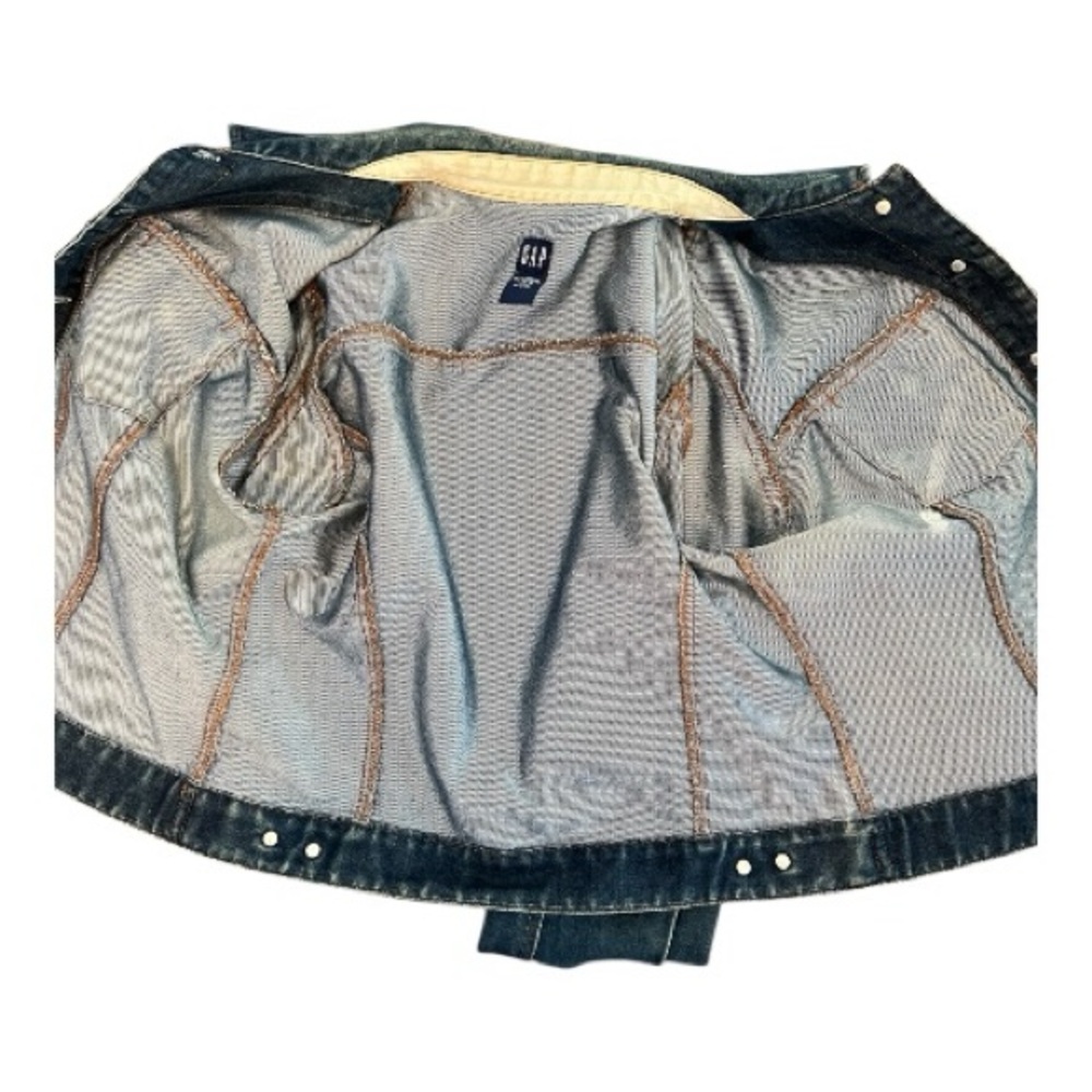 EUC GAP Blue Denim Trucker Jacket – Size XL - Picture 7 of 9